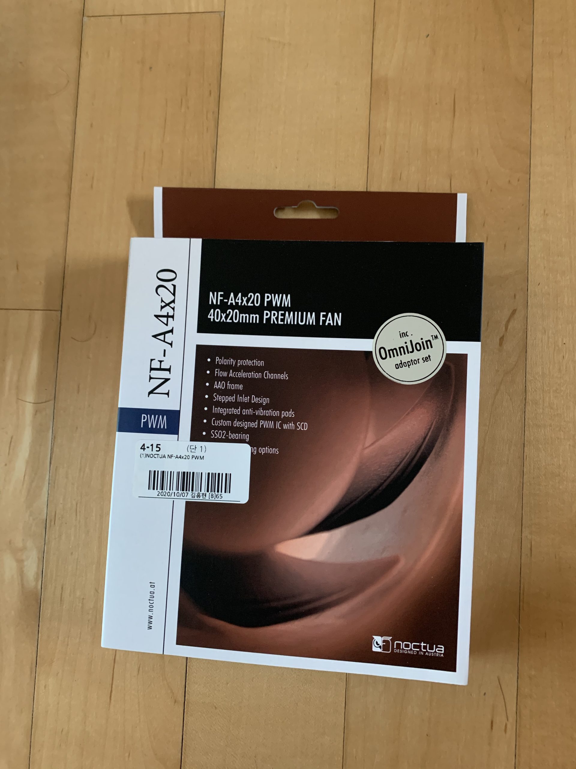 Noctua NF-A4x20 pwm 뻘짓 사용기