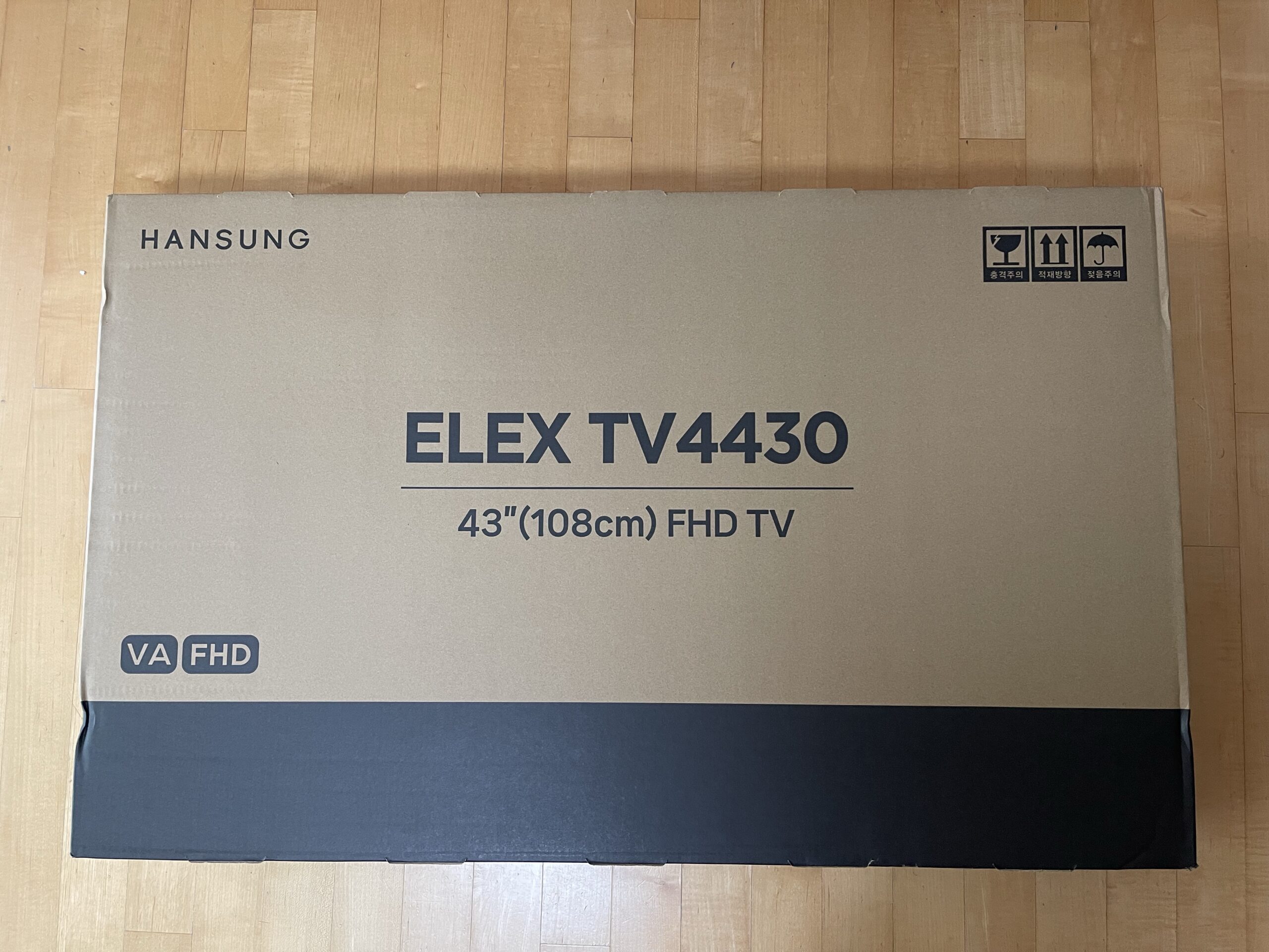 한성컴퓨터 ELEX TV4430 FHD TV 구매기