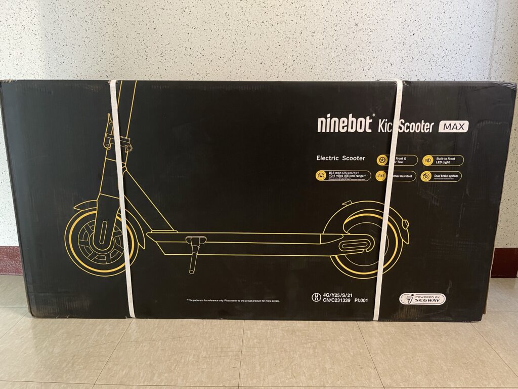 나인봇 맥스 Ninbot MAX G30 전동 킥보드 개봉기